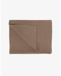 COLORFUL STANDARD Brown Merino Wool Scarf