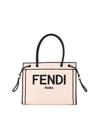 fendi roma canvas tote