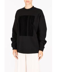 alexander wang barcode sweatshirt