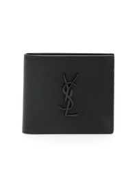 PORTAFOGLIO RIDER YSLSaint Laurent in Pelle da Uomo colore Nero | Lyst
