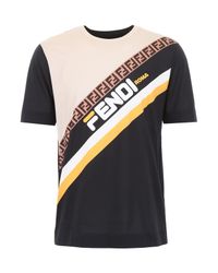 T-Shirt Multicolor Uomo | T-Shirt E Polo Fendi — Regaliperuomo
