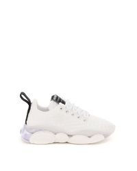 Moschino Rubber Teddy Double Bubble Sneakers in White - Lyst