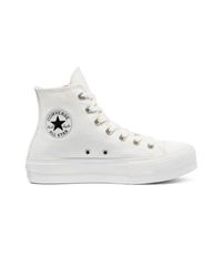 chuck taylor summer denim platform