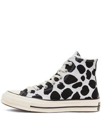 Converse Animal Print Chuck 70 in White, Black (White) | Lyst UK