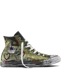 Converse Canvas Chuck Taylor All Star Graffiti in White for Men - Lyst