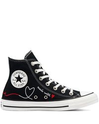 Chuck Taylor All Star Love Thread montante Converse pour homme en coloris  Noir - Lyst