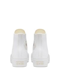 chuck taylor all star elevated gold platform montante