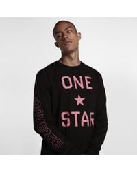 converse one star t shirt