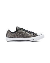converse black glitter