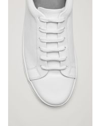 cos white sneakers