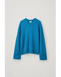 cos ribbed cashmere jumper
