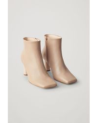 cos sculptural boots