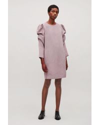 cos purple dress