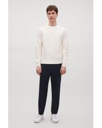 cos white jumper