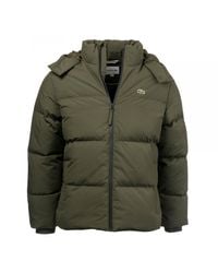 lacoste down jacket