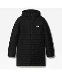 thin puffer jacket north face