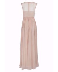 Adrianna Papell Ap1e200175 Bejeweled Semi-sweetheart Chiffon Dress in ...