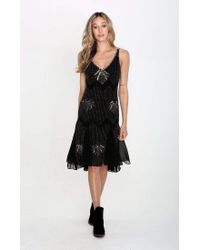Raga Black Dust Storm Midi Dress