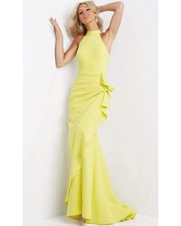 Jovani 07301 High Halter Neck Mermaid 