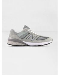 New Balance Suede Made In Us 990gl5 Trainers in Grey (Gray) for Men - Lyst