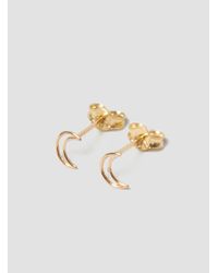 Grace Lee | Metallic Whimsy Moon Earrings | Lyst