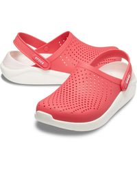 crocs literide red