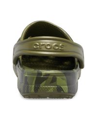 army camo crocs