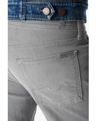 7 For All Mankind | Gray Standard Classic Straight In Solstice Grey for Men | Lyst