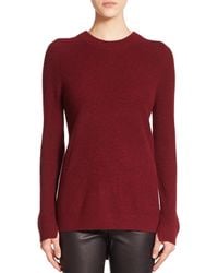 Rag & Bone | Red Valentina Ribbed Cashmere Sweater | Lyst