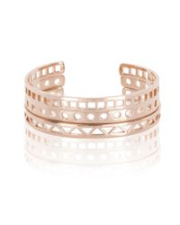 Arme De L'Amour | Pink Geometric Cut Out Bracelets | Lyst