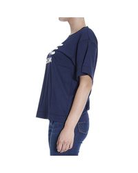Love Moschino | Blue T-shirt | Lyst