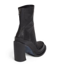 ann demeulemeester platform boots