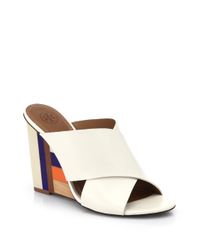 Tory burch wooden sandals clearance