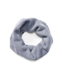 Ralph Lauren | Gray Waffle-knit Wool-blend Snood | Lyst