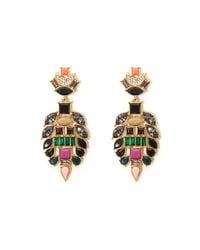 Lizzie Fortunato - Black Majestic Ii Earrings - Lyst