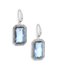 Ippolita | Blue Sterling Silver Rock Candy® Wonderland Elongated Snowman Earrings In Midnight | Lyst
