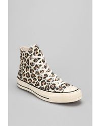 cheetah high top converse