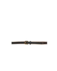 Polo Ralph Lauren | Black Woven-trim Leather Belt | Lyst