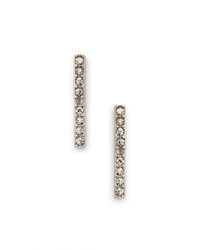 Rebecca Minkoff | Gray Two Part Post Earring | Lyst