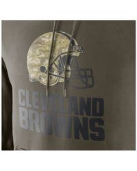 salute to service cleveland browns hoodie