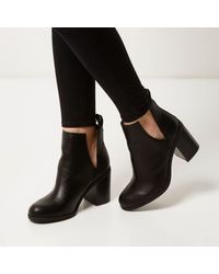 side cut boots