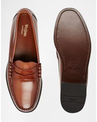 G.H.BASS Gh Bass Larson Penny Loafers in Brown for Men - Lyst