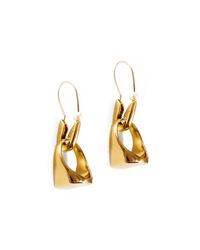 Lulu Frost | Metallic Signet Earring | Lyst