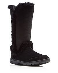 Ugg | Black Katia Waterproof Boots | Lyst