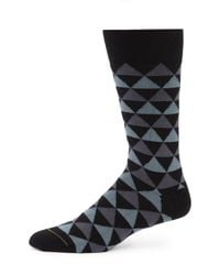 Paul Smith | Black Tri Striped Socks for Men | Lyst