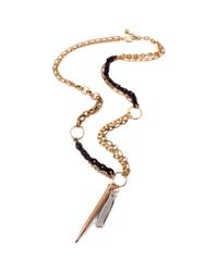 Lulu Frost - Metallic One-of-a-kind Mixed Chain Pendant - Lyst