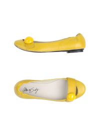 Miss Sixty Yellow Ballet Flats