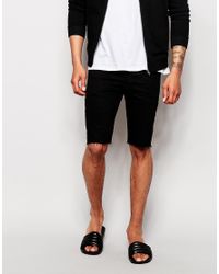 super skinny shorts mens