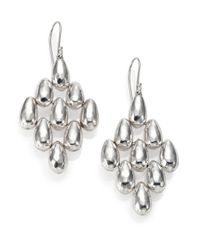 Ippolita | Metallic Glamazon Sterling Silver Uovo Bead Cascade Drop Earrings | Lyst