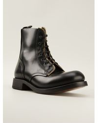 alexander mcqueen combat boots